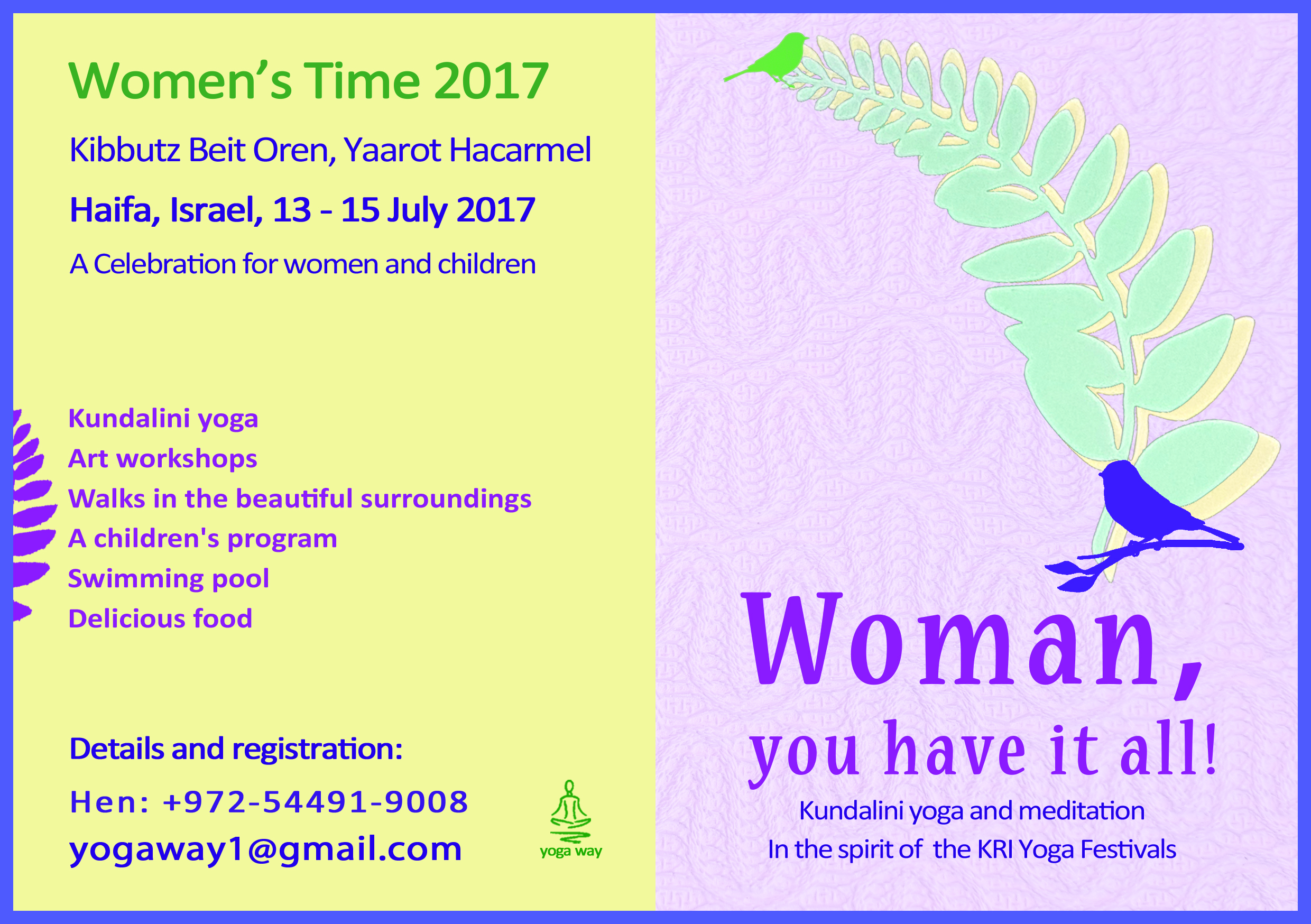 Women’s Time 2017