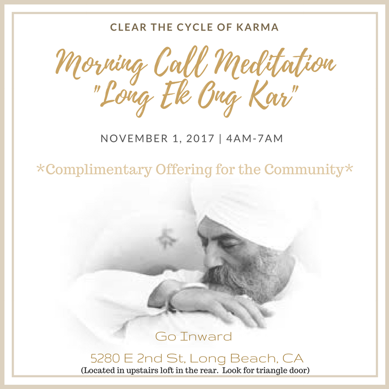 Morning Call Meditation “Long Ek Ong Kar”