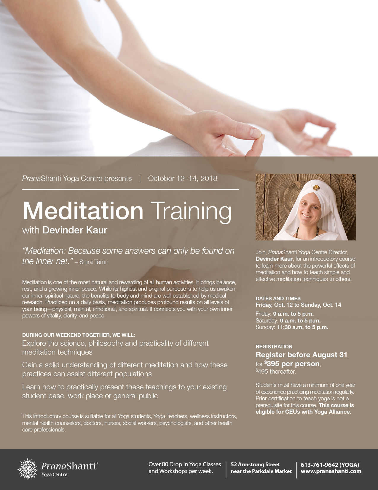 Meditation Training