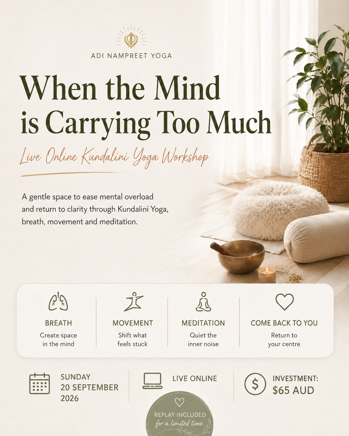 When the Mind Is Carrying Too Much